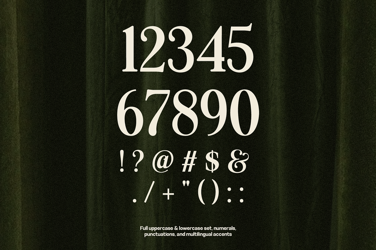 Floranza - Luxury Christmas Display, a Serif Font by Inviline.co (Photo 4 of 10)