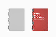 Spiral Notebook Mockup, a Product Mockup by Designbuys (Thumbnail 3 of 3)