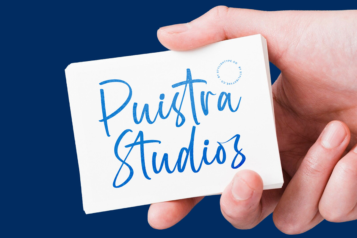Bright Nastury Texture Brush Font, a Script Font by stylishtype.co (Photo 8 of 20)
