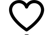 Heart Shape Silhouette, an Object Graphic by Creativeshirt (Thumbnail 7 of 19)
