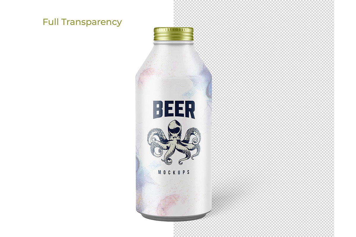 Beer Bottle Mockup, a Product Mockup by AlkStudio (Photo 5 of 7)