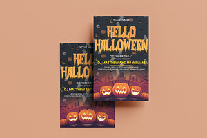 Halloween Horror Party Flyer 2022