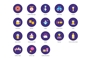 Coffee, Barista, Brewing Icons