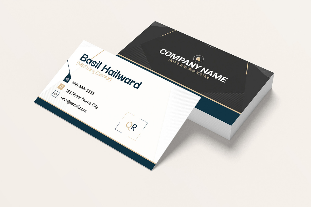 Business Card Template, a Print Template by MightyDesign (Photo 2 of 6)