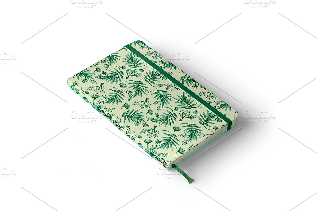 Forest floral pattern, a Pattern Graphic by Polanika (Photo 4 of 5)