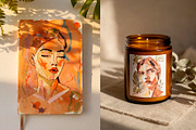 Collage Woman ART, a Wallpaper Graphic by O m N i  Studio (Thumbnail 9 of 15)