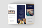 Transportation Brochure Tri-Fold, a Brochure Template by artbart (Thumbnail 6 of 9)