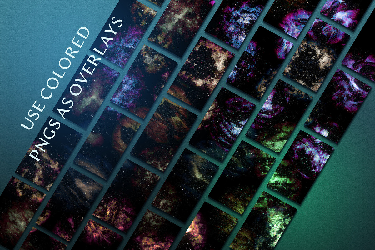 Nebula Star Clusters(Brushes, PNG), a Brush Add-On by xresch (Photo 5 of 9)