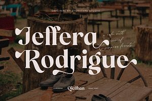 Qielftan A Modern Serif Font