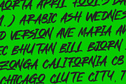 Noctura – Brush Textured Font, a Handwritten Font by MERCI STUDIO (Thumbnail 3 of 8)