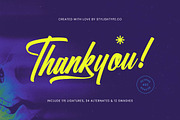 Bethalkin Rhoyality Bold Calligraphy, a Script Font by stylishtype.co (Thumbnail 20 of 20)