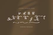 Bernady Neulion | Handwritten Script, a Script Font by gracetype_studio (Thumbnail 15 of 15)