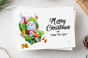 Christmas Greeting Card Template, a Card Template by ElephantArts (Thumbnail 3 of 8)