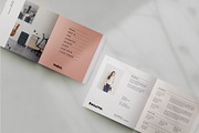 Square Design Portfolio and Resume, a Brochure Template by Occy Design (Thumbnail 2 of 7)