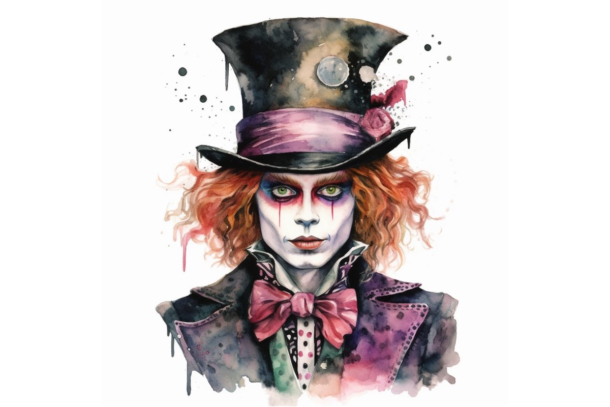 Gothic Alice in Wonderland, a Background Graphic by Whiskey Bee Boutique (Photo 3 of 7)