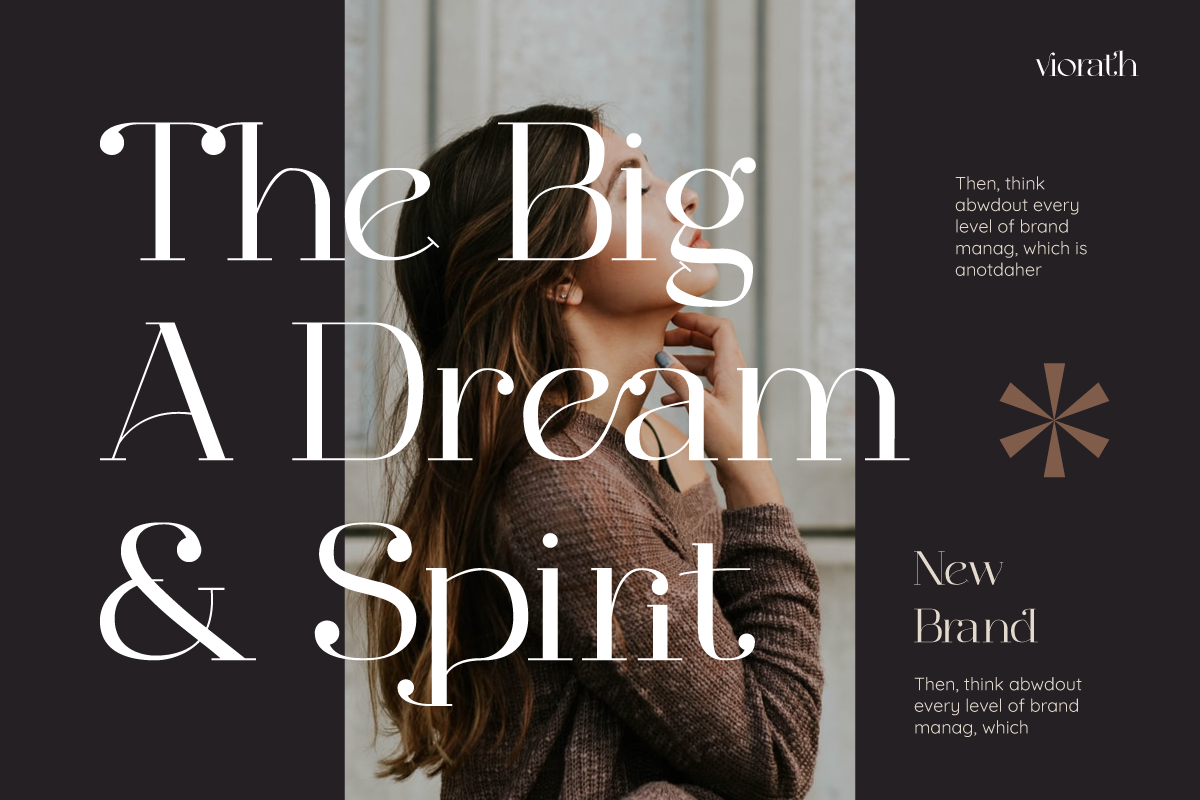 Viorath Modern Serif Font, a Serif Font by Inkofert (Photo 4 of 12)