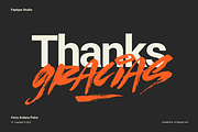 Fake Plastic | Handpainted Brush, a Handwritten Font by Ardana Creative (Thumbnail 14 of 14)
