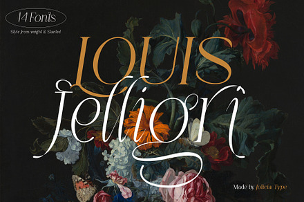 LOUIS felligri | Serif Display Font
