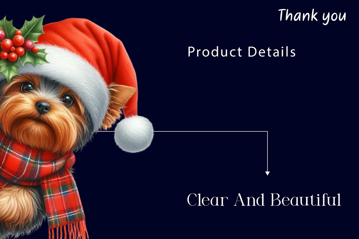 Christmas Peeking Dogs Sublimation, a Work Illustration by Dream Creation (Photo 6 of 6)