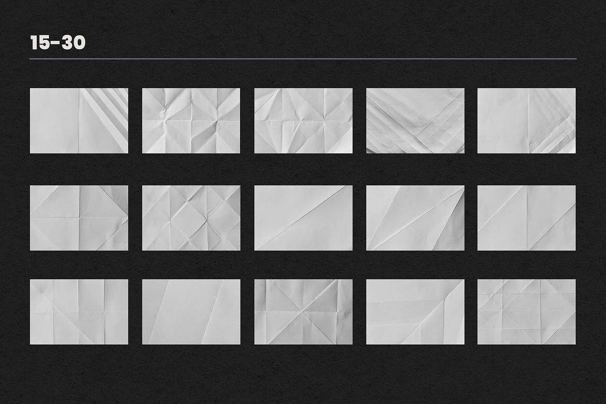 Folded Paper Textures Pack, a Texture Graphic by Gravito (Photo 5 of 12)
