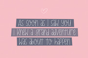 Julia & Sarah Font, a Serif Font by Salt & Pepper Designs (Thumbnail 3 of 8)