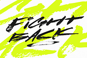 Lust | Handwritten Cyber Brush Font, a Blackletter Font by Ardana Creative (Thumbnail 10 of 12)