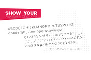 Aceh - Geometric Sans Serif Family, a Sans Serif Font by Ridha-38.lineart (Thumbnail 6 of 10)