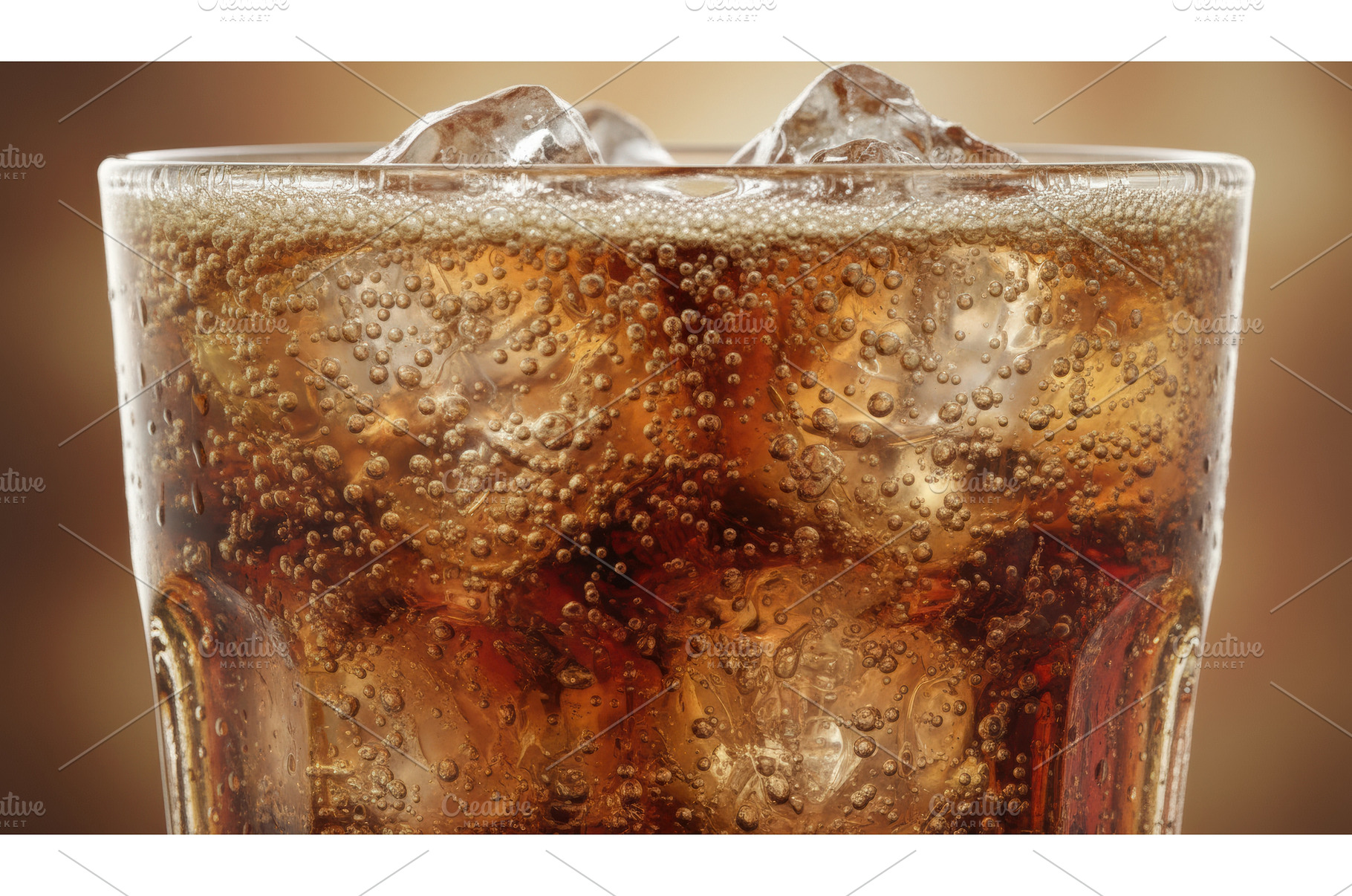 Close up macro shot carbonated soda, a Food & Drink Photo by Igor Tichonow