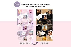 Pinkpreneur Canva Instagram Puzzle