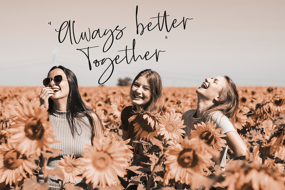 Old Buddy - Handwritten Font, a Script Font by Awanstudio (Photo 2 of 7)