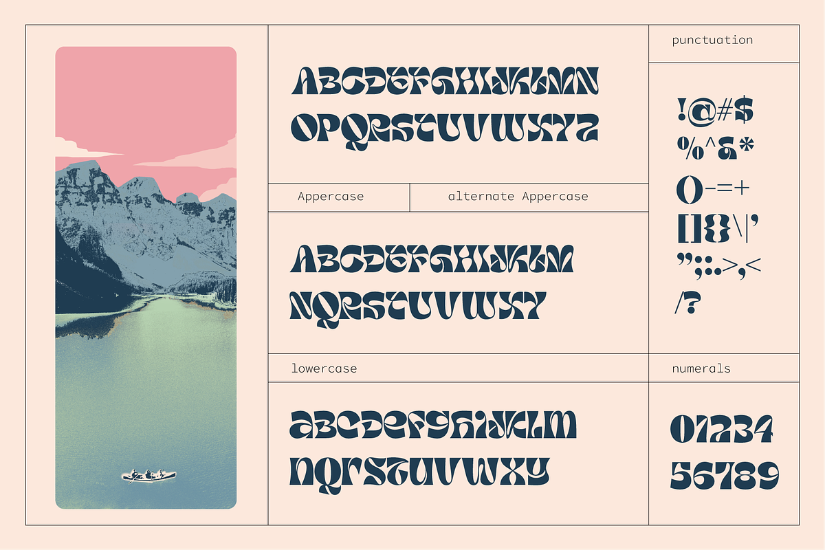 TANAMERA | Psychedelic Font, a Sans Serif Font by Jolicia Type (Photo 10 of 11)