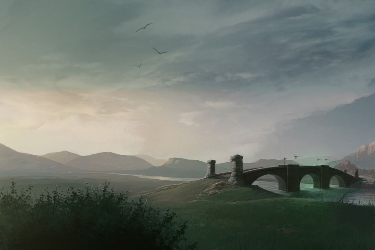 Bridge, an Illustration by Clonefront