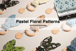 Soft Pastel Floral Patterns