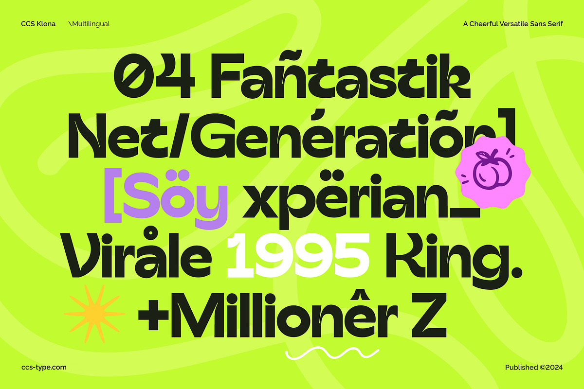 Klona Sans Serif, a Sans Serif Font by CCS Type (Photo 9 of 17)