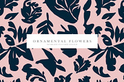 Ornamental Flowers, a Pattern Graphic by Nadezda (Thumbnail 1 of 3)