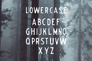 EVERGREEN - Hand Drawn Typeface