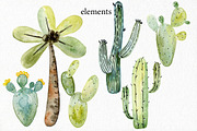 Watercolor safari clipart. Alphabet., an Animal Illustration by TaPilipa (Thumbnail 3 of 13)