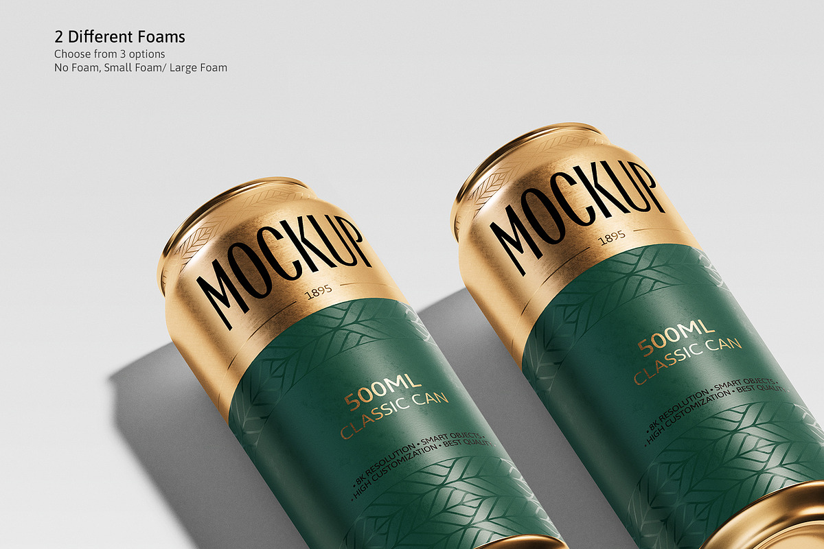 500ml Can Mockup | Plane Scene, a Packaging Mockup by AY Mock-Ups (Photo 6 of 9)