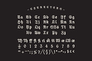 Vanity - Fraktur Blackletter, a Blackletter Font by OPENCITYDESIGNCO (Thumbnail 3 of 7)