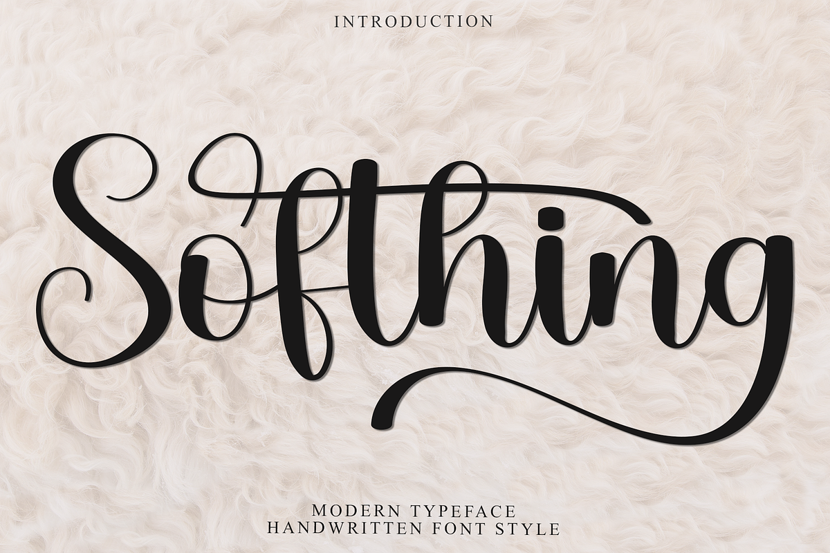 Softhing, a Handwritten Font by FreshTypeINK (Photo 1 of 8)