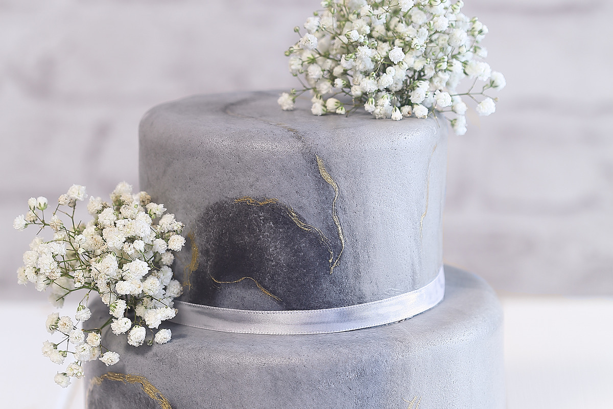 Two tier wedding mini cake stock photo containing cake and two, a Food & Drink Photo by Miuda21 (Photo 1 of 2)
