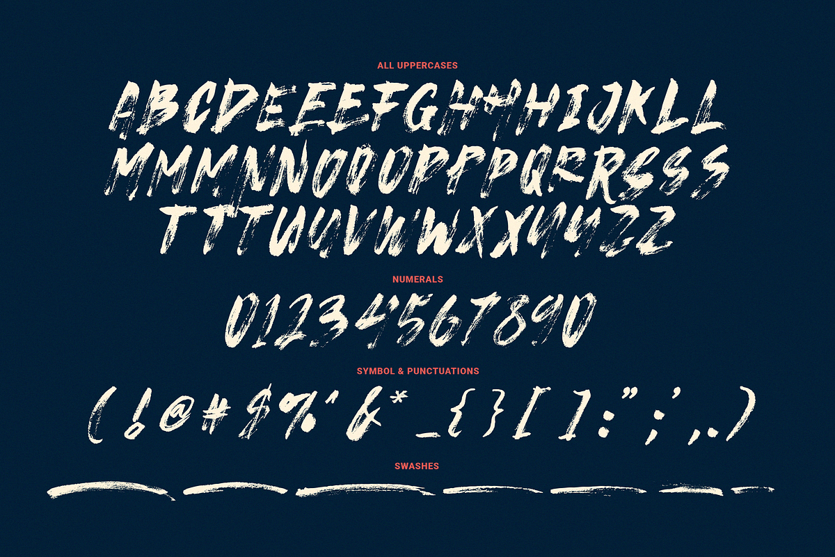 Strike Brush | Authentic Dry Brush, a Handwritten Font by Ardana Creative (Photo 10 of 11)