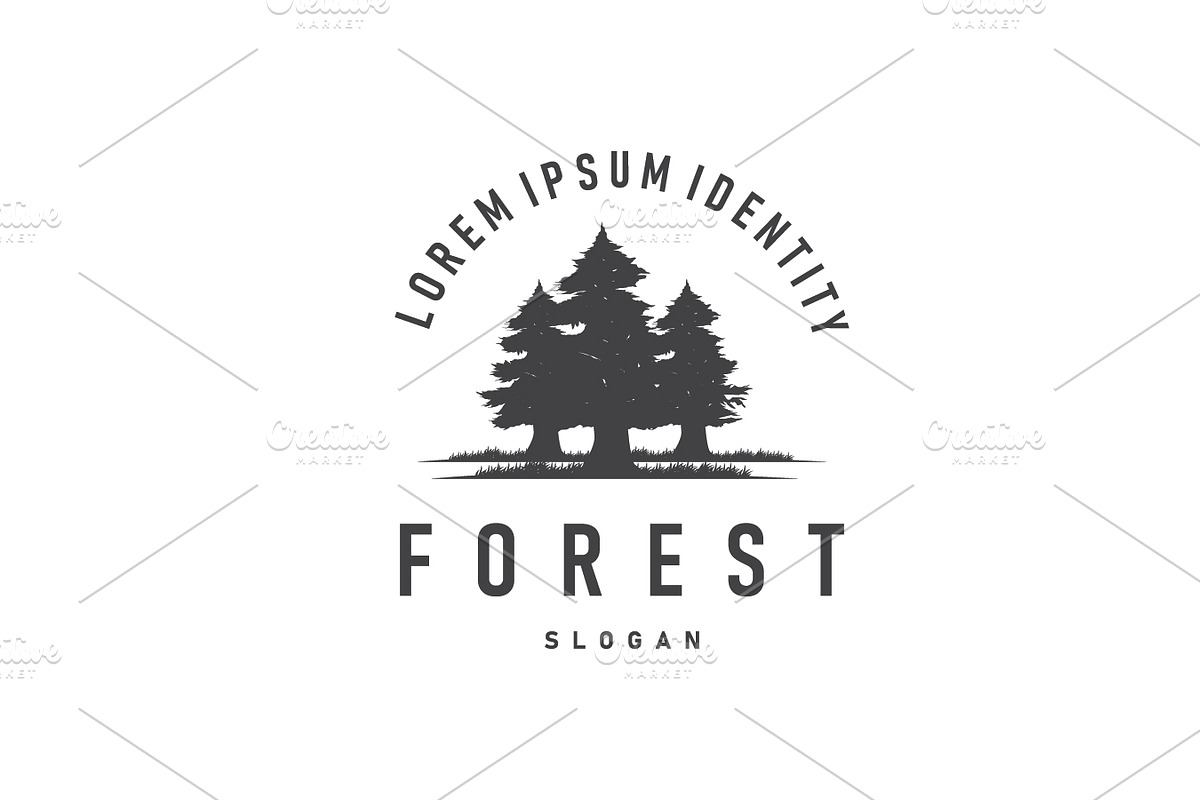 Natural design beautiful forest logo, a Branding & Logo Template by Maylianaw28
