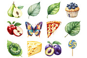 Very Hungry Caterpillar Clipart, a Seasonal Illustration by CitraGraphics (Thumbnail 3 of 4)