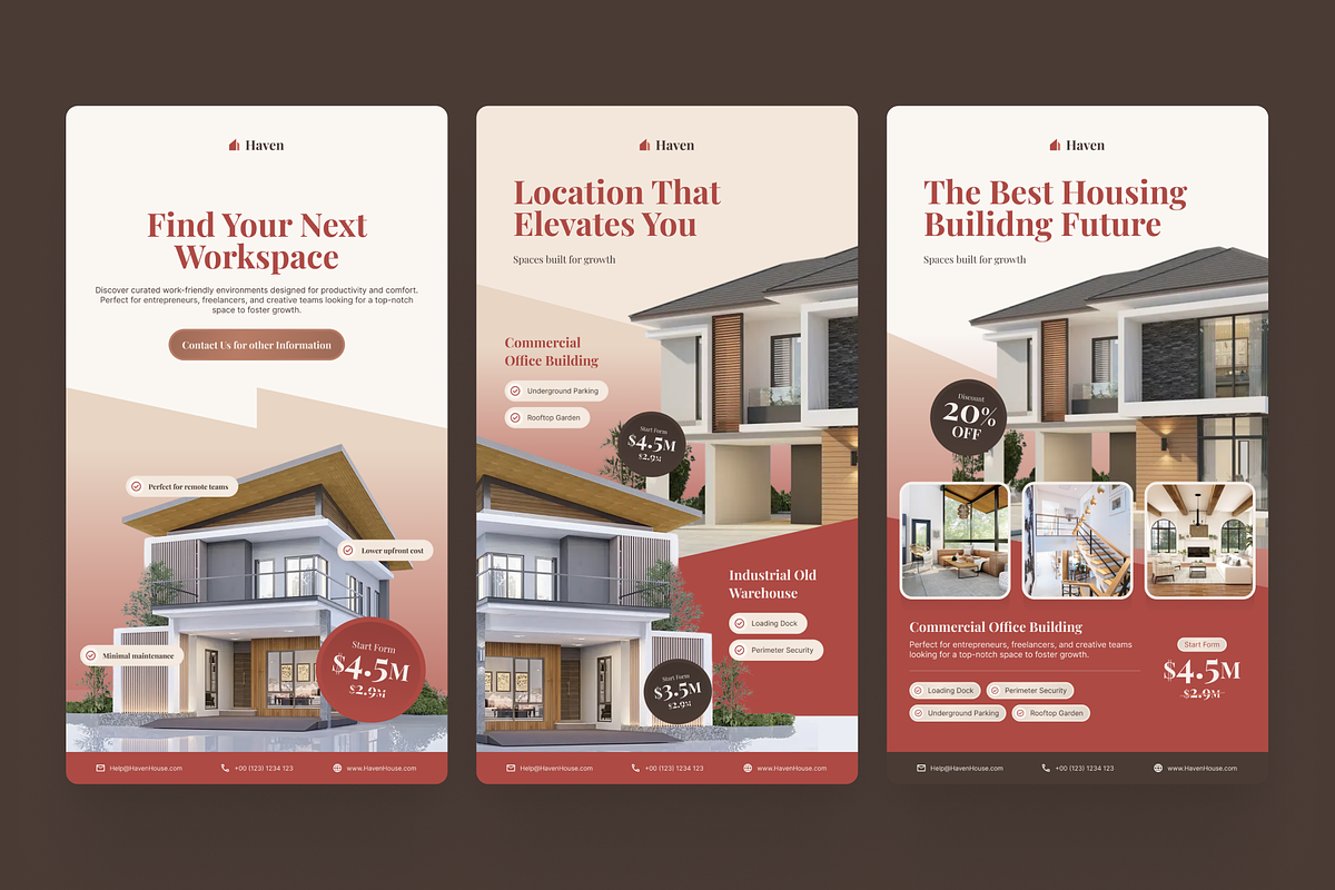 Haven - Real Estate Social Media, a Social Media Template by SLAB! Design (Photo 5 of 8)