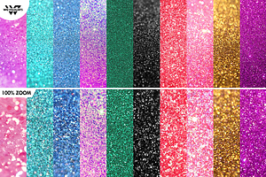 20 GLITTER Textures / Backgrounds