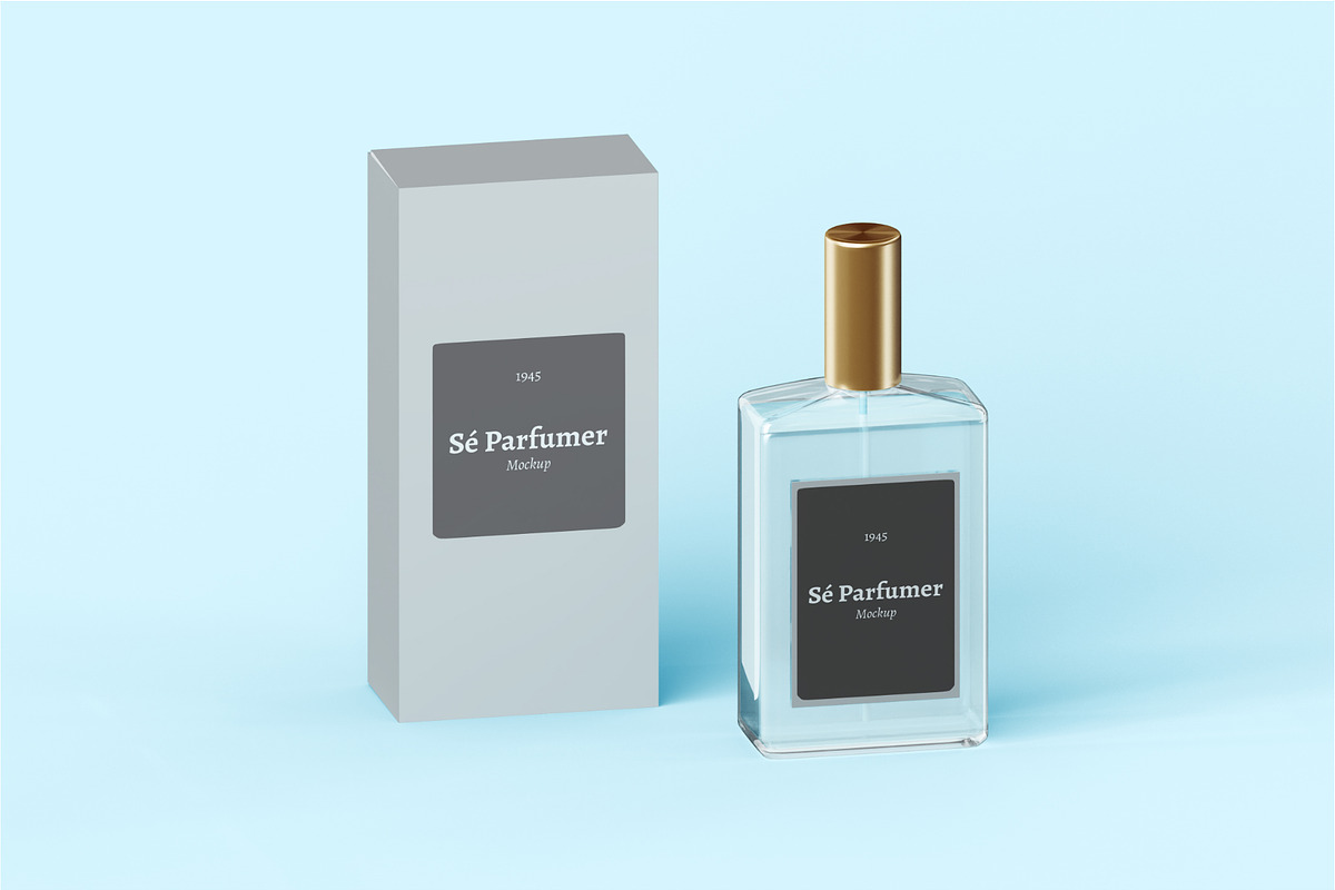 Perfume Bottle Mockup Collection, a Product Mockup by Runend (Photo 5 of 9)