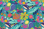 Warm Tides & Coral Stories, a Pattern Graphic by PenguinHouse (Thumbnail 6 of 13)