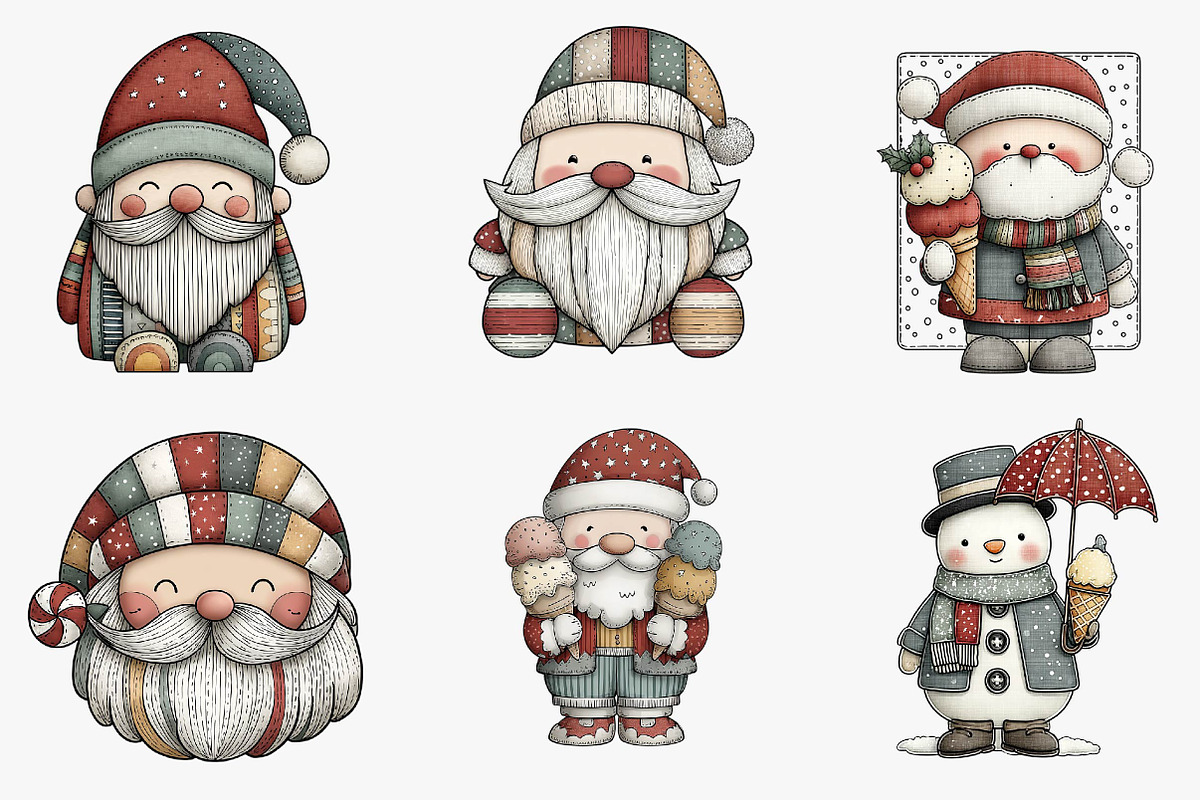 Snowman Ice Cream Sublimation, an Illustration by CreationArt (Photo 3 of 5)