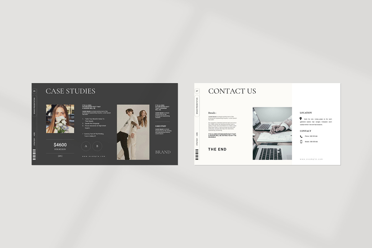 Brand Strategy Presentation Template, a Presentation Template by PrintIdea (Photo 8 of 8)